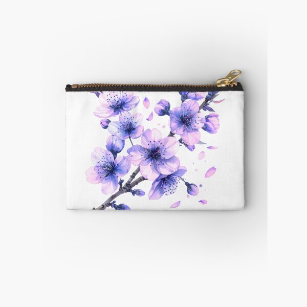 Item preview, Blue Cherry Blossom Branch Watercolor  designed and sold by BetweenForms.