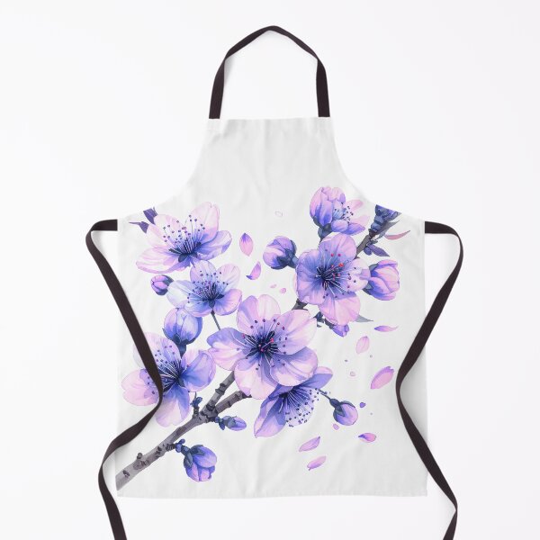 Item preview, Blue Cherry Blossom Branch Watercolor designed and sold by BetweenForms.