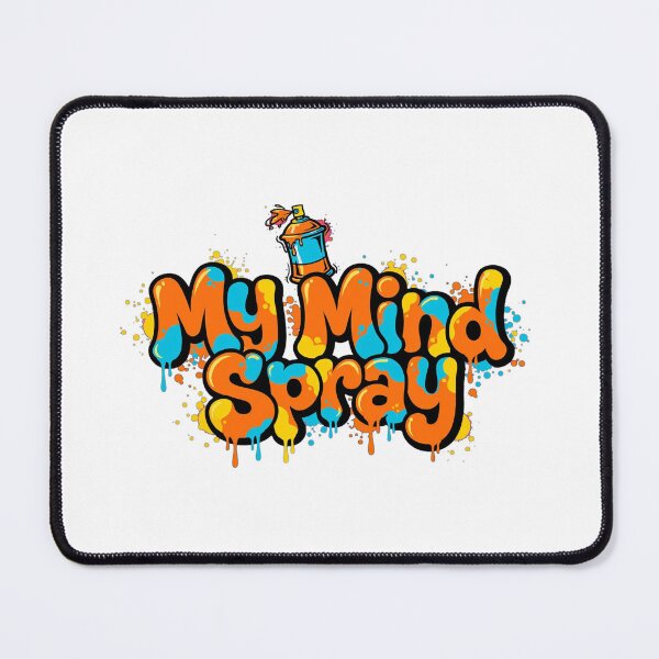 Item preview, My Mind Spray 90s Hip Hop Urban Streetwear T-Shirt designed and sold by ismai6.