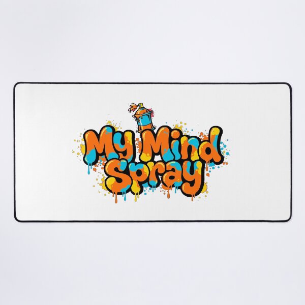Item preview, My Mind Spray 90s Hip Hop Urban Streetwear T-Shirt designed and sold by ismai6.