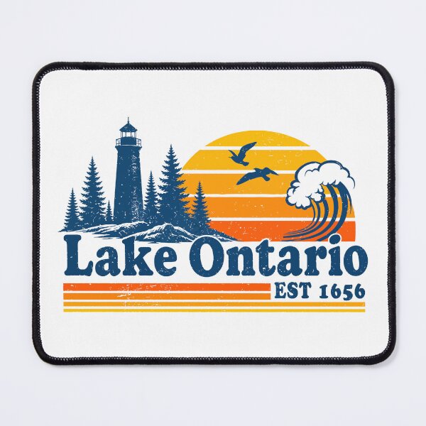Item preview, Lake Ontario Vintage Lighthouse Sunset designed and sold by StormbornAther.
