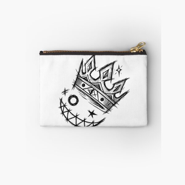 Item preview, Crown Evil Smiley Grunge Sketch Dark Streetwear Aesthetic Graphic designed and sold by DesignArtist.ia.