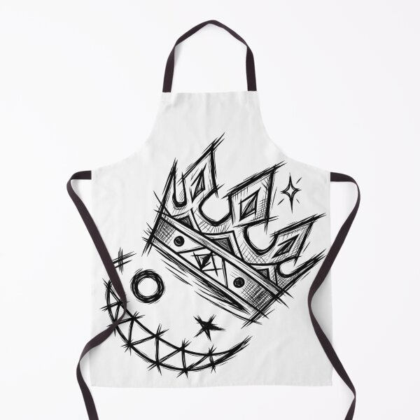 Item preview, Crown Evil Smiley Grunge Sketch Dark Streetwear Aesthetic Graphic designed and sold by DesignArtist.ia.