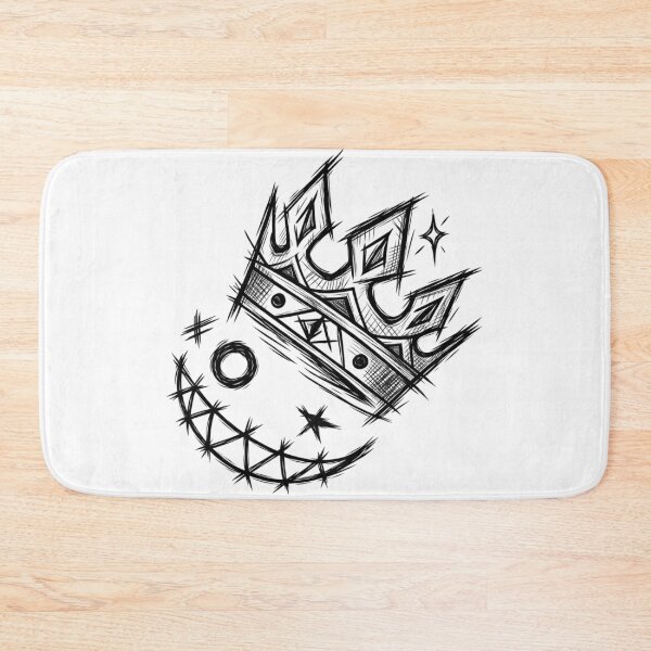 Item preview, Crown Evil Smiley Grunge Sketch Dark Streetwear Aesthetic Graphic designed and sold by DesignArtist.ia.