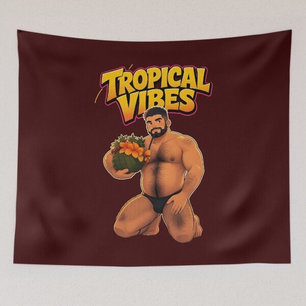 Item preview, Tropical Strong Bear Vibes  designed and sold by ssuccesse.