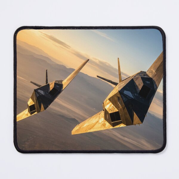 Item preview, F-117 Nighthawks Banking Over Golden Desert designed and sold by Airpower Art.