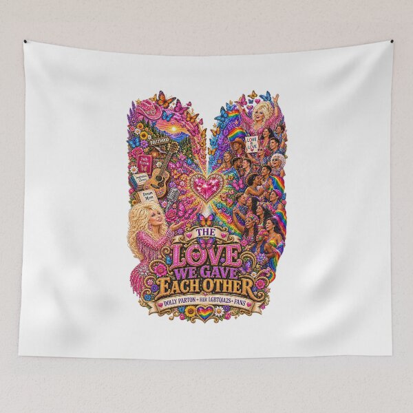 Item preview, COLLECTION - THE DOLLY EFFECT ✨ -  THE LOVE WE GAVE EACH OTHER - LGBTQIA2S+ PRIDE designed and sold by WheelieGdArt.