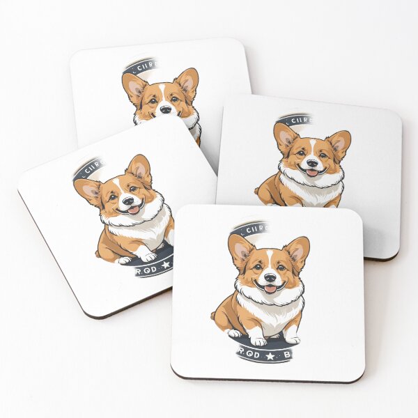 Item preview, Corgi Dog Character Circular Badge Emblem – Corgi owner gift designed and sold by michallechowicz.