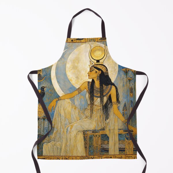 Item preview, The Dawn of Isis-Sothis | Egyptian Goddess of the Stars Wall Art designed and sold by Stoneflower-Art.