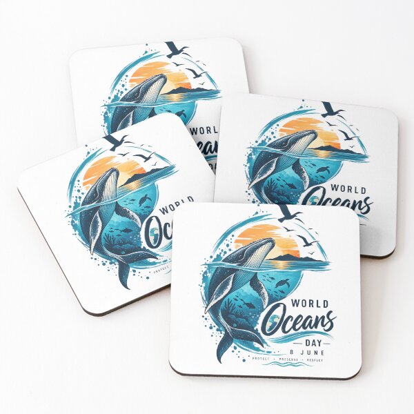 Item preview, World Oceans Day Whale designed and sold by timiparkerart.