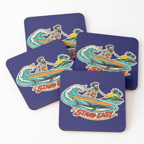 Item preview,  Stand Easy Surf Crew Shark Rider 3 designed and sold by Bombergirls.