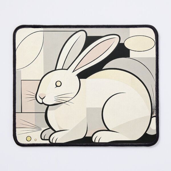 Item preview, cubist animal artwork designed and sold by forget45studio.