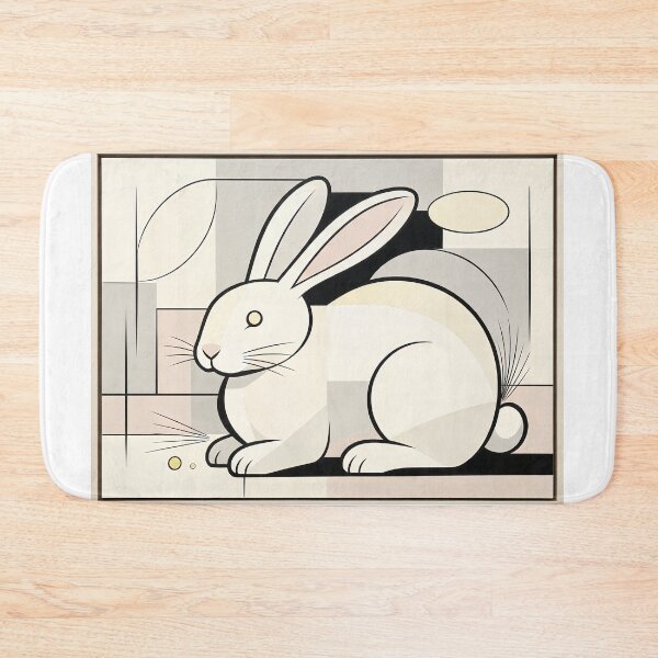 Item preview, cubist animal artwork designed and sold by forget45studio.