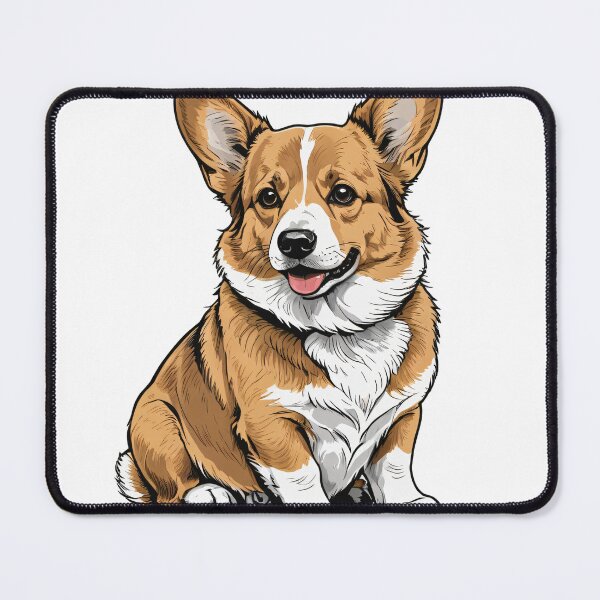 Item preview, Corgi Dog Character Hand-Drawn Sketch Style – Corgi owner gift designed and sold by michallechowicz.