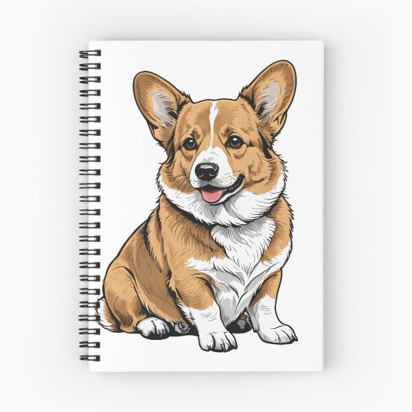 Item preview, Corgi Dog Character Hand-Drawn Sketch Style – Corgi owner gift designed and sold by michallechowicz.