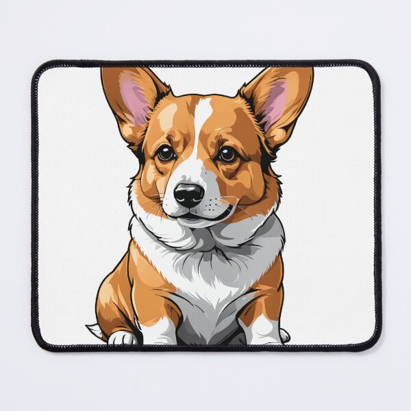 Item preview, Corgi Dog Character Chrome Metallic 3D – Corgi owner gift designed and sold by michallechowicz.