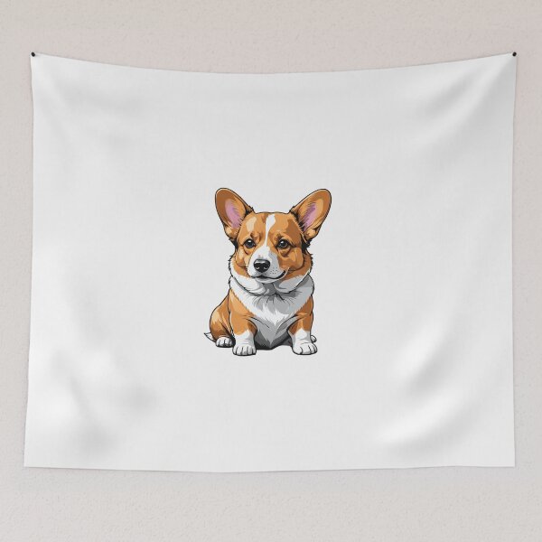 Item preview, Corgi Dog Character Chrome Metallic 3D – Corgi owner gift designed and sold by michallechowicz.