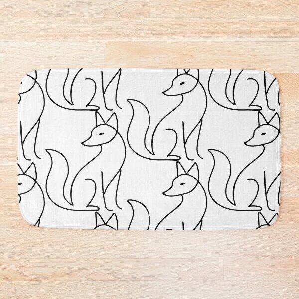 Item preview, Minimalist Fox Line Art - Elegant Single Line Drawing designed and sold by trendplusco.