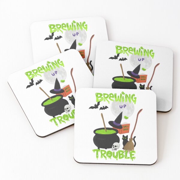 Item preview, Brewing Up Trouble - Traditional designed and sold by Valerie Valentine.