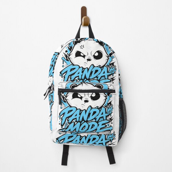 Item preview, Grumpy Angry Panda Mode Graffiti Blue Splash Streetwear Graphic designed and sold by DesignArtist.ia.