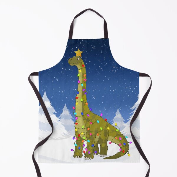 Item preview, Funny Brachiosaurus Christmas Tree Dinosaur designed and sold by daphsam.