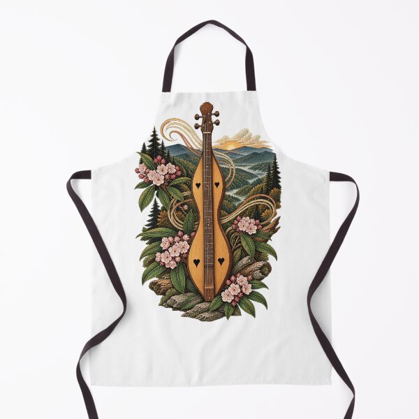 Item preview, Appalachian Dulcimer Art – Decorative Folk Music Lover Gift designed and sold by UrbanCanvvas.