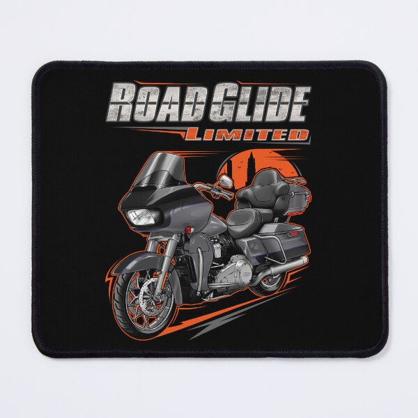 Item preview, Motorcycle Road Glide FLTRK 2021-2022 Limited Gauntlet Gray Metallic & Vivid Black (Chrome Finish) for Motorcycle Riders designed and sold by MotoApparelHub.