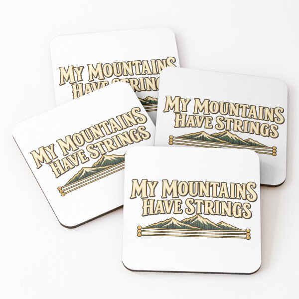 Item preview, Funny Mountain Dulcimer Shirt – My Mountains Have Strings designed and sold by UrbanCanvvas.