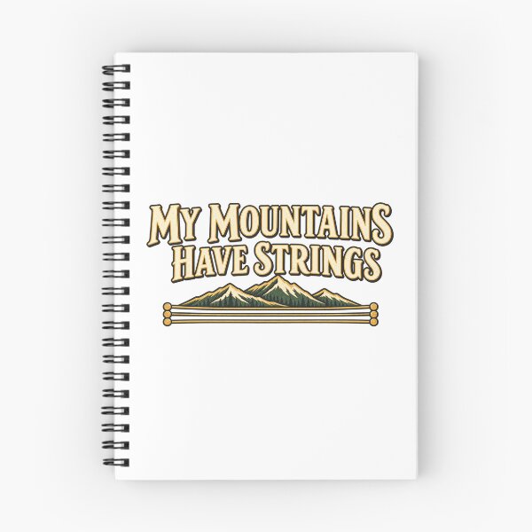 Item preview, Funny Mountain Dulcimer Shirt – My Mountains Have Strings designed and sold by UrbanCanvvas.