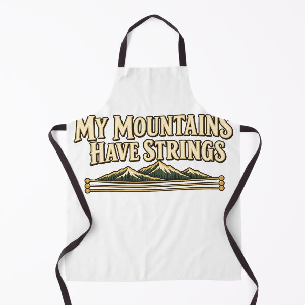 Item preview, Funny Mountain Dulcimer Shirt – My Mountains Have Strings designed and sold by UrbanCanvvas.