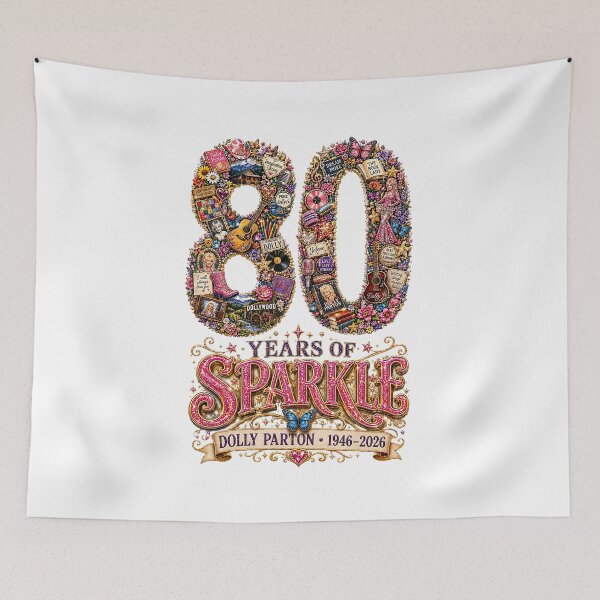 Item preview, COLLECTION - THE DOLLY EFFECT ✨ - 80 YEARS OF SPARKLE designed and sold by WheelieGdArt.