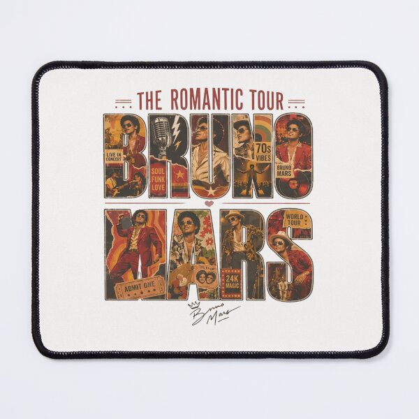 Item preview, Bruno Mars cassette tape I just might The Romantic Tour 2026 designed and sold by justsomeweird.