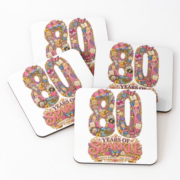 Item preview, COLLECTION - THE DOLLY EFFECT ✨ - 80 YEARS OF SPARKLE v2 designed and sold by WheelieGdArt.