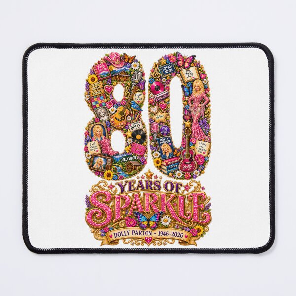 Item preview, COLLECTION - THE DOLLY EFFECT ✨ - 80 YEARS OF SPARKLE v2 designed and sold by WheelieGdArt.