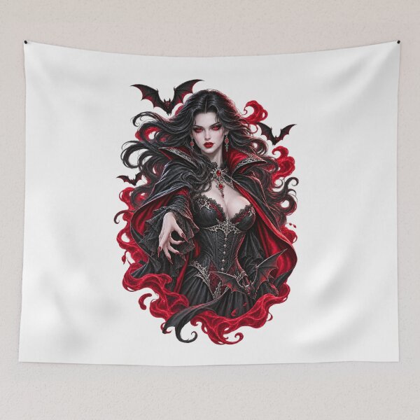 Item preview, Crimson Night Vampire Queen designed and sold by Kimberly Palmer.