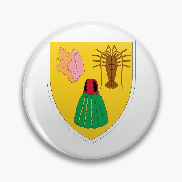 Item preview, Turks And Caicos Islands National TC Flag Emblem designed and sold by shitpostee.