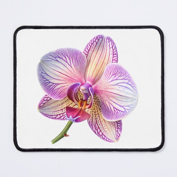 Item preview, Natural colorful orchid flower designed and sold by trendspatterns.