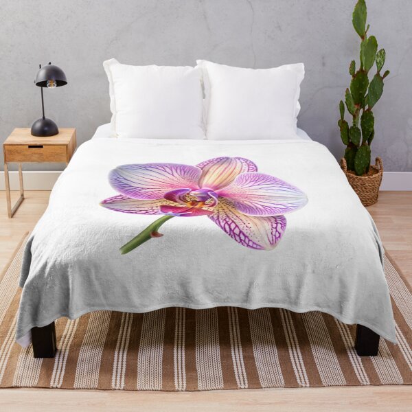 Item preview, Natural colorful orchid flower designed and sold by trendspatterns.