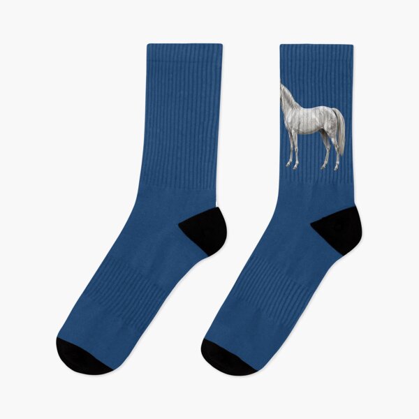 Item preview, A grey Arabian horse of the Abbayan lineage designed and sold by Cheval-de-coeur.