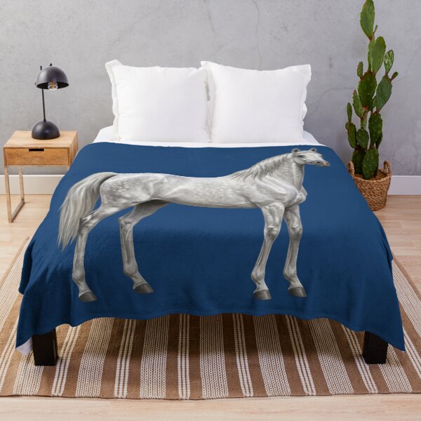 Item preview, A grey Arabian horse of the Abbayan lineage designed and sold by Cheval-de-coeur.