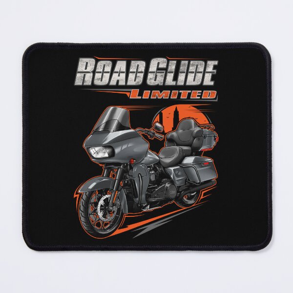 Item preview, Motorcycle Road Glide FLTRK 2023 Limited Atlas Silver Metallic & Black Finish for Motorcycle Riders designed and sold by MotoApparelHub.