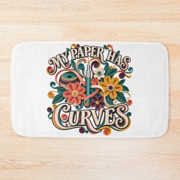 Item preview, Paper Quilling Gift – My Paper Has Curves Floral Craft Art designed and sold by UrbanCanvvas.