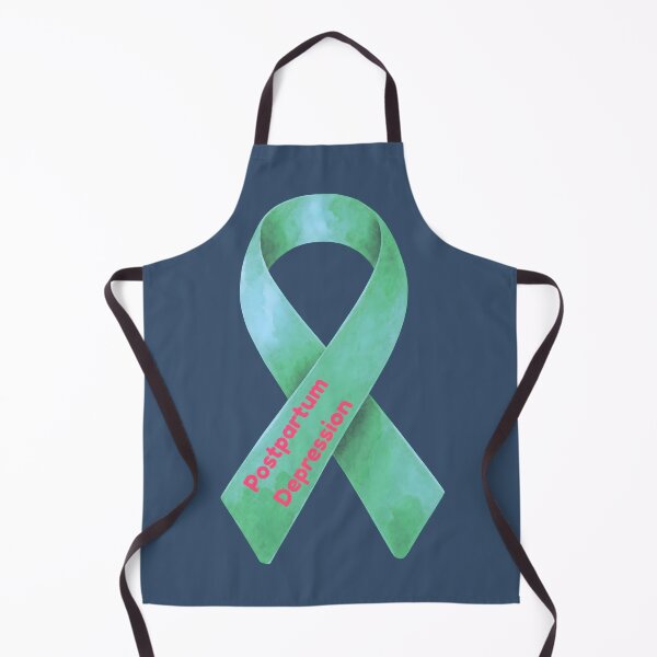 Item preview, Postpartum Depression, PPD, Postpartum Depression Disorder Awareness Ribbon designed and sold by MoMidoStore.