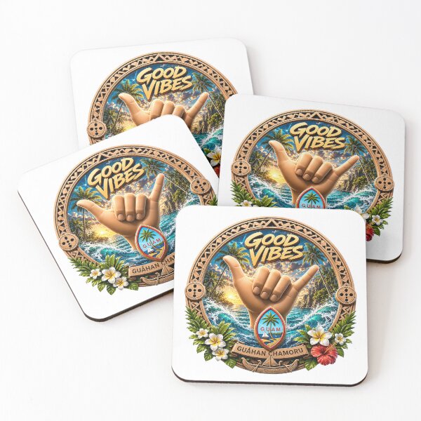 Item preview, Guåhan Wavecrest: Good Vibes of Chamoru Island Spirit designed and sold by BlissBlvdShop.