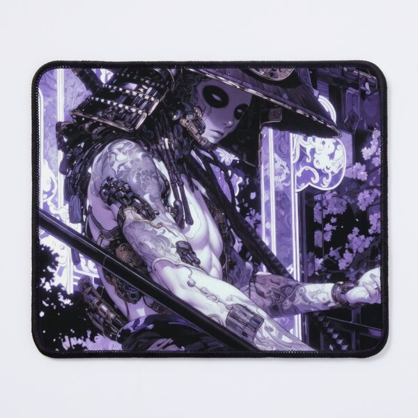Item preview, Samurai - Cyberpunk Sci Fi Anime art designed and sold by Delerat7.