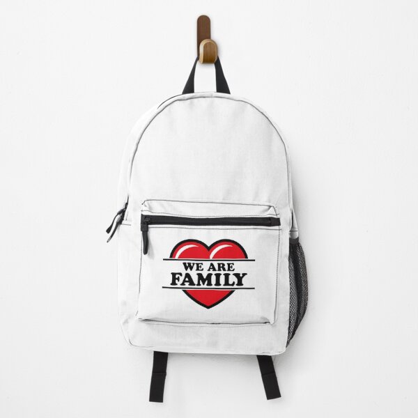 Item preview, We Are Family (Heart / Love / Birth / Parents / Black 2C) designed and sold by MrFaulbaum.