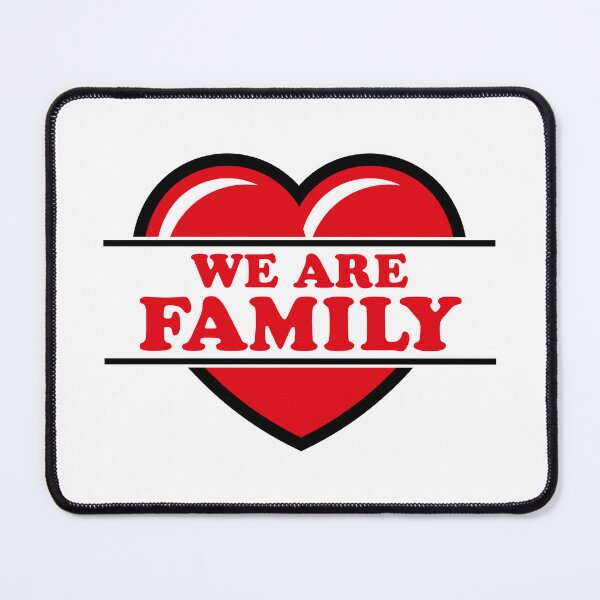 Item preview, We Are Family (Heart / Love / Birth / Parents / Red 2C) designed and sold by MrFaulbaum.