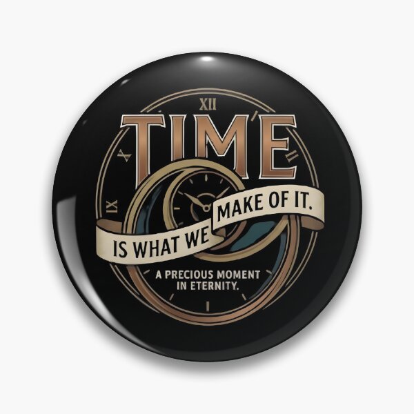 Item preview, Time Is What We Make Of It Vintage Pocket Watch Quote designed and sold by eihabo.