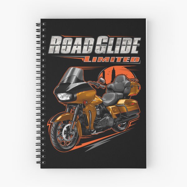 Item preview, Motorcycle Road Glide FLTRK 2023 Limited Prospect Gold & Vivid Black & Black Finish for Motorcycle Riders designed and sold by MotoApparelHub.