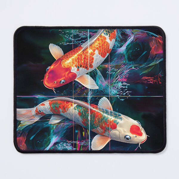 Item preview, 3d Render Of Colorful Koi Fish, Cool designed and sold by Checho30.